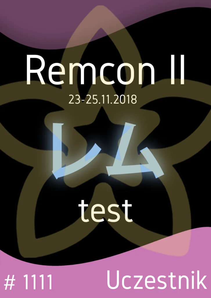 Remcon II visual