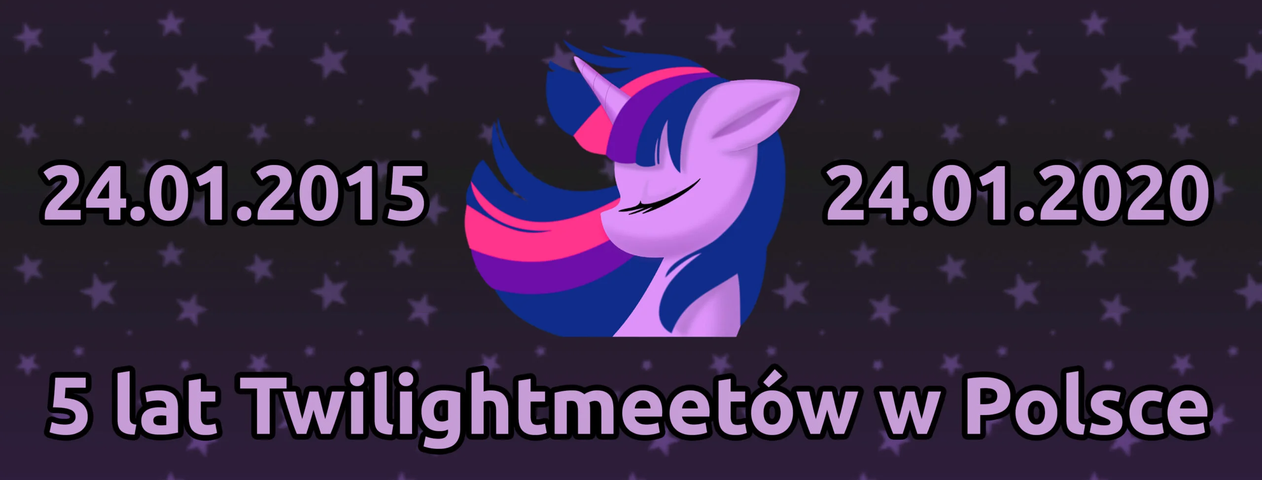 5-lecie Bronies Twilight visual